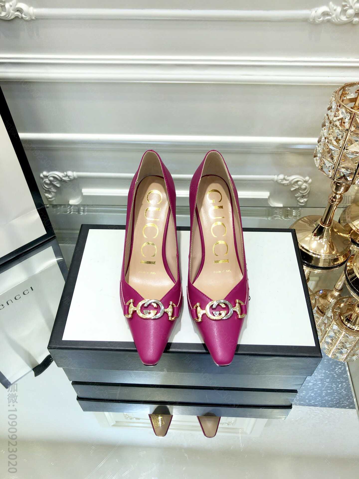 Gucci古驰 新品上市2023早春新品 原版楦形开发、专柜同步女士高跟鞋
