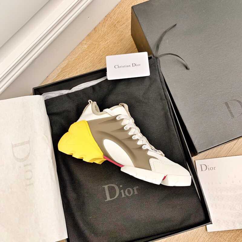 原单迪奥女款运动鞋 Dior迪奥 Dior Fusion 系列氯丁胶片运动鞋 原单迪奥女款运动鞋价格 