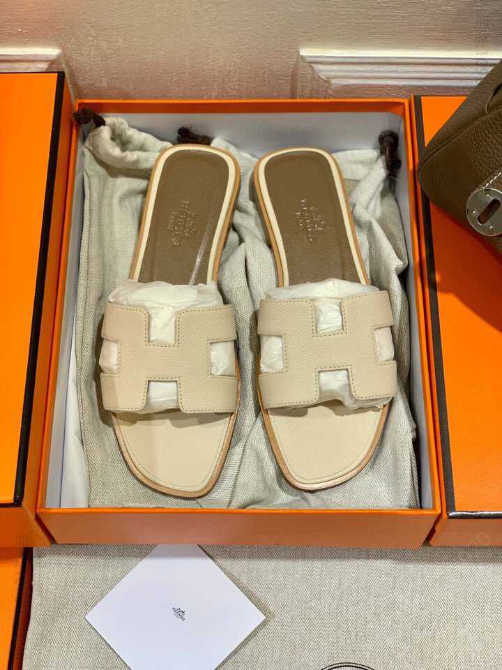 爱马仕 师傅级一对一纯手工制作私人专属高端订制经典款拖鞋