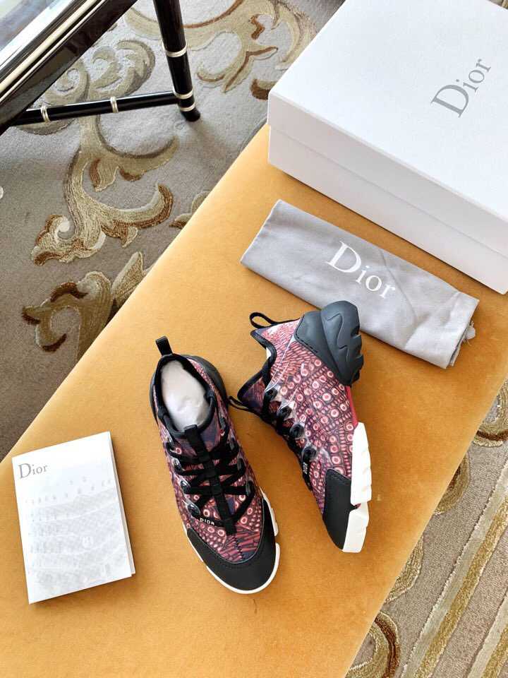 A货迪奥女士运动鞋 A货迪奥女鞋 Dior迪奥 Dior Fusion 系列氯丁胶片运动鞋 