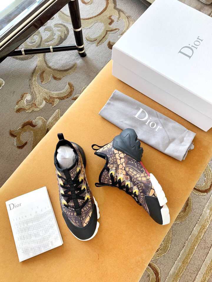 A货迪奥女士运动鞋 A货迪奥女鞋货源 Dior迪奥 Dior Fusion 系列氯丁胶片运动鞋 