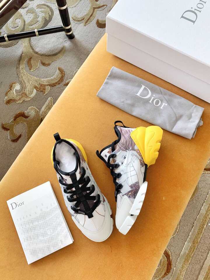 A货迪奥女士运动鞋 A货迪奥女鞋商城 Dior迪奥 Dior Fusion 系列氯丁胶片运动鞋 