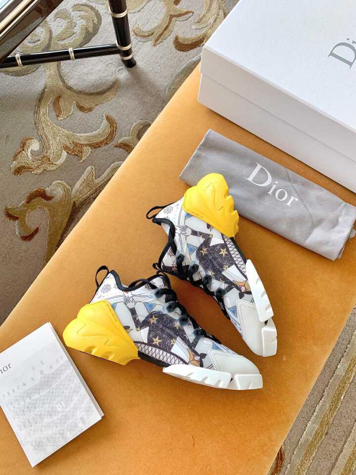 一比一迪奥女士运动鞋 一比一迪奥女鞋商城 Dior迪奥 Dior Fusion 系列氯丁胶片运动鞋 