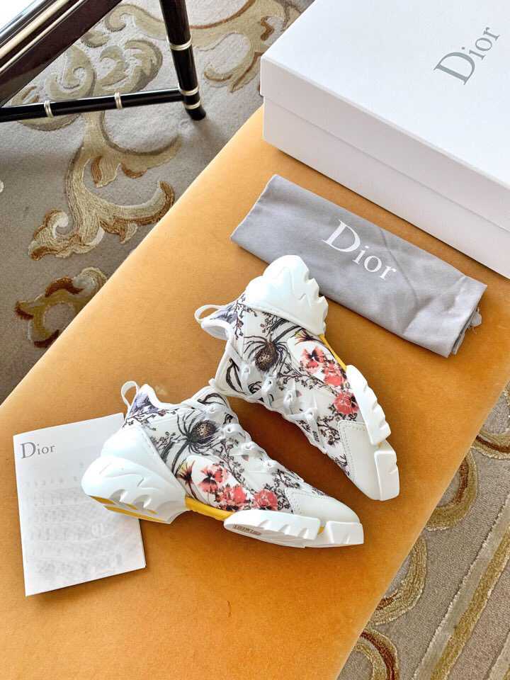 原版迪奥女士运动鞋 原版迪奥女鞋批发 Dior迪奥 Dior Fusion 系列氯丁胶片运动鞋 