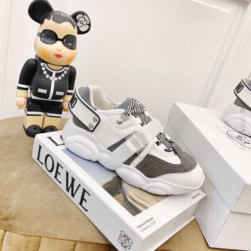 MOSCHINO 莫斯奇诺 泰迪熊系列色彩运动鞋