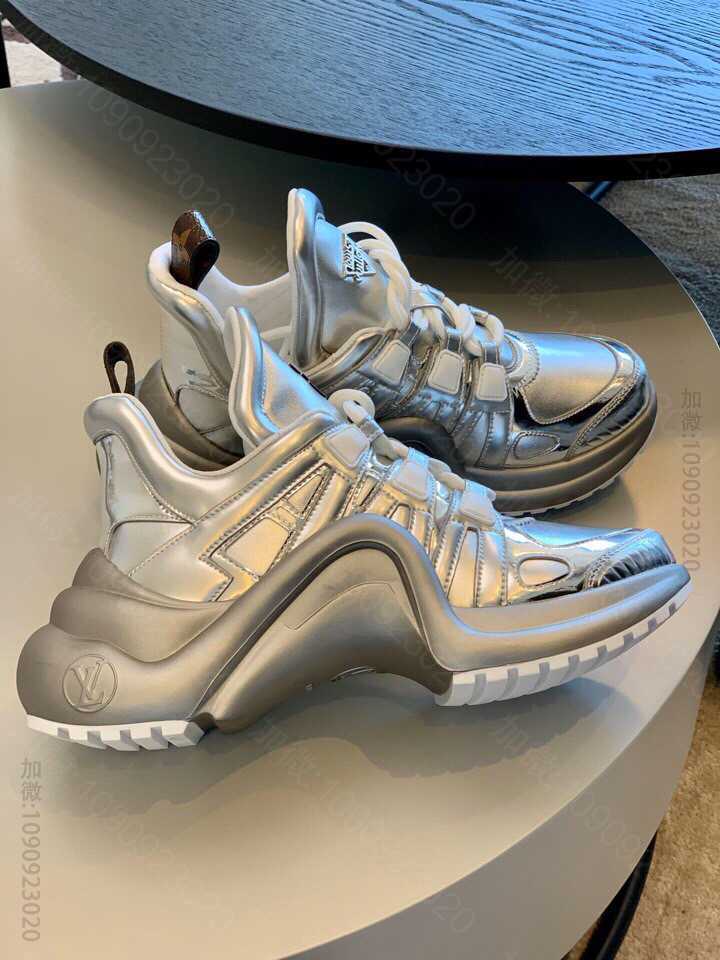 M90599_路易威登 20ss L v家新款Archlight系列全新糖果配色老爹鞋 路易威登女款运动鞋