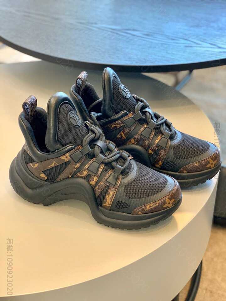 路易威登 20ss L v家新款Archlight系列全新糖果配色老爹鞋