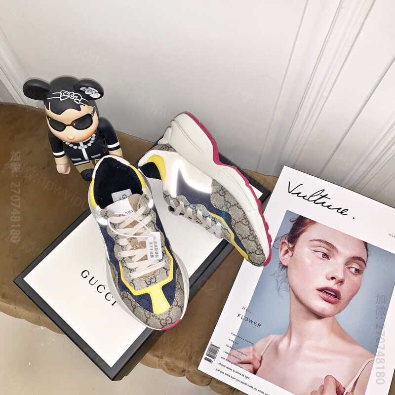 古驰女鞋 Gucci古驰 重工老爹鞋情侣款全系列运动鞋 古驰运动女鞋 名鞋网 