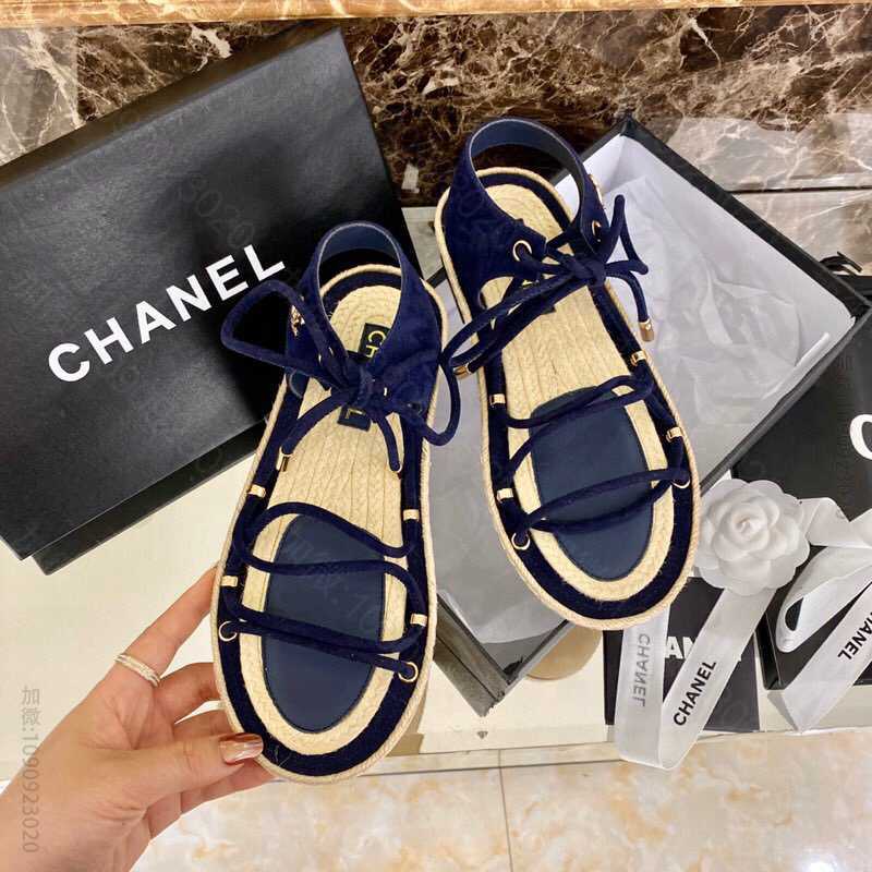 chanel香奈儿 2023【独家】Chanel夏季新款绑带凉鞋