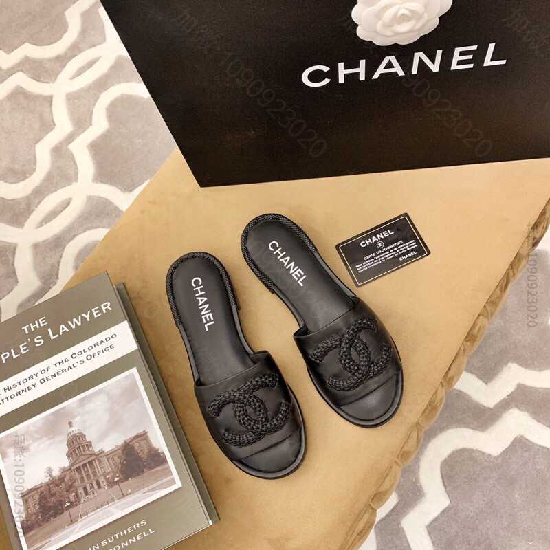 chanel香奈儿 2023小香新款双C蜜儿拖鞋系列