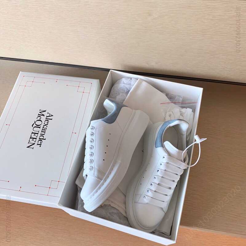 Alexander McQueen 小牛皮皮革内底麦昆皮革运动鞋