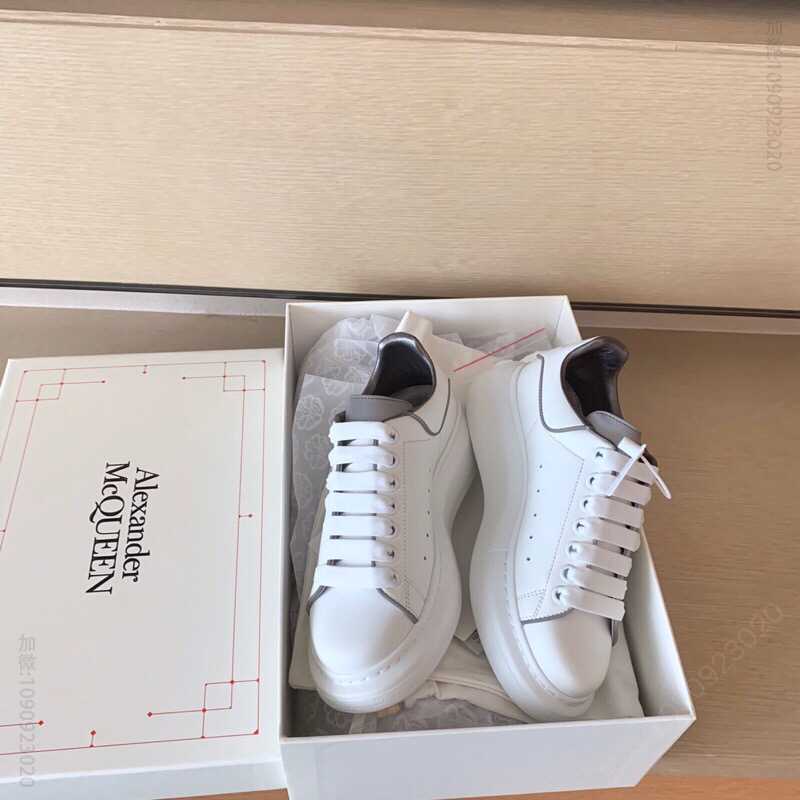 Alexander McQueen 小牛皮皮革内底麦昆皮革运动鞋