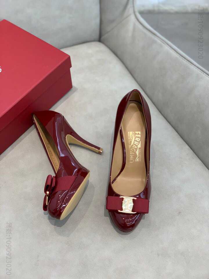 SF salvatore Ferragamo 菲拉格慕防水台高跟鞋