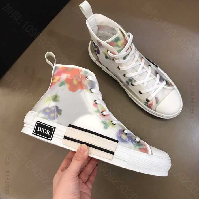 DIOR迪奥 定制开发pvc D x Kwas 19ss系列高帮鞋