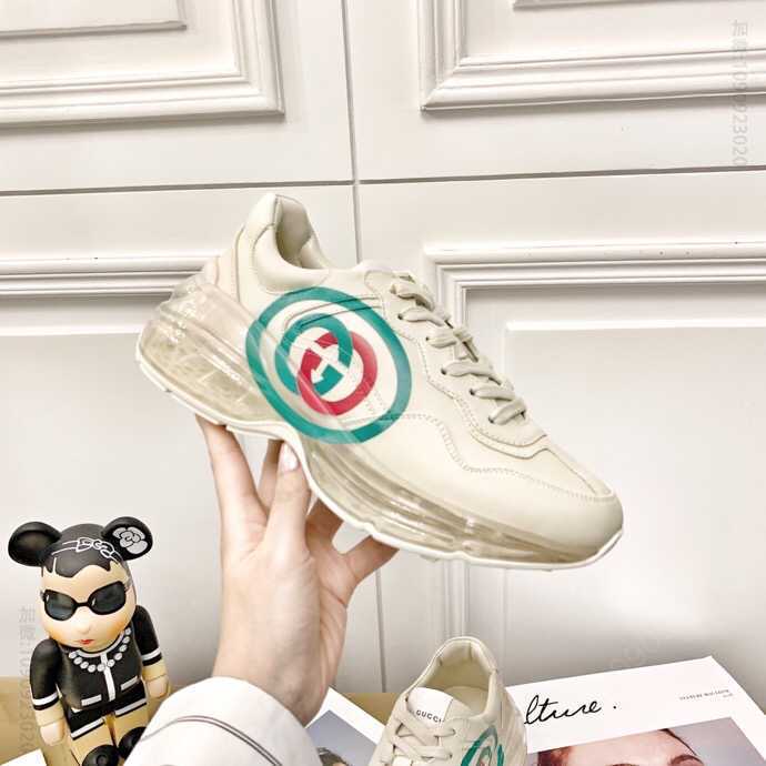 gucci古驰 G家新款重工气垫底情侣款老爹鞋运动鞋