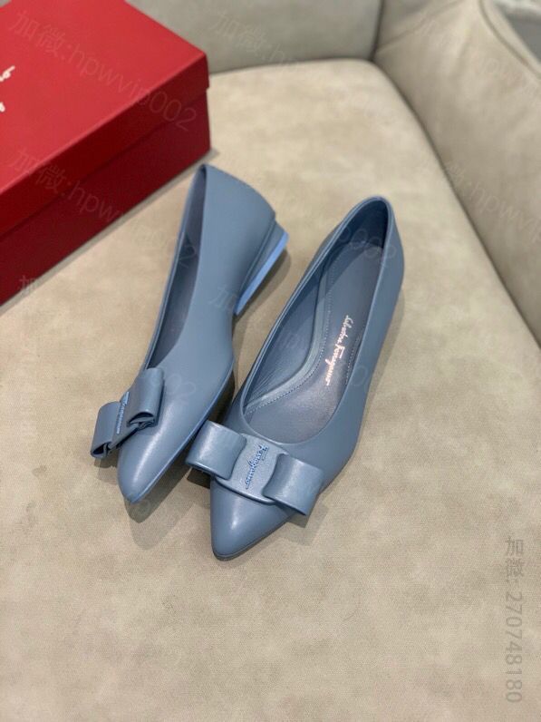 Ferragamo菲拉格慕芭蕾舞平底鞋单鞋 奢品菲拉格慕平底鞋价格 