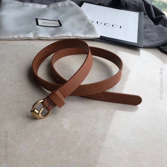 Gucci古驰新款2.0复古式大热潮流针扣款腰带