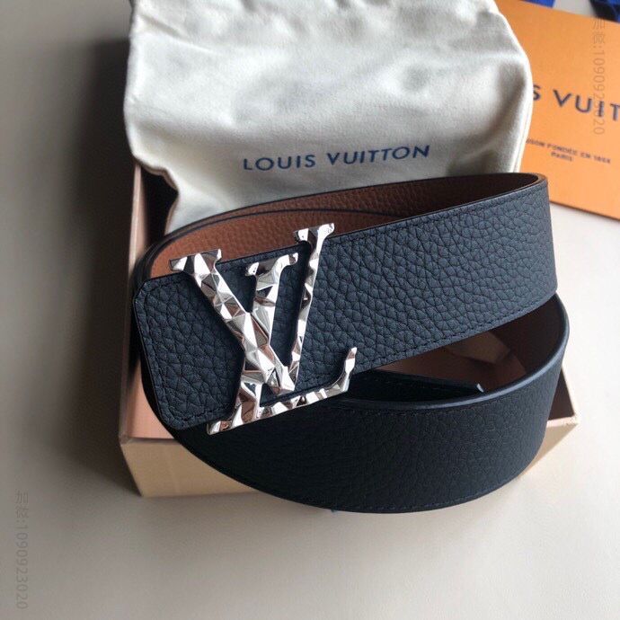 LV/路易威登 LV 字母菱形FACETS双面腰带40毫米