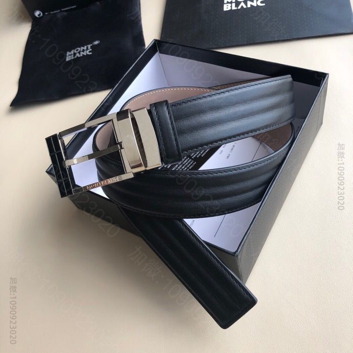 Montblanc万宝龙(德国)男士腰带3.5cm