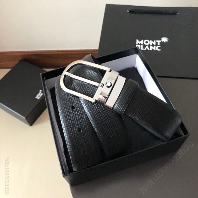 Montblanc万宝龙(德国)男士腰带宽度:3.5cm