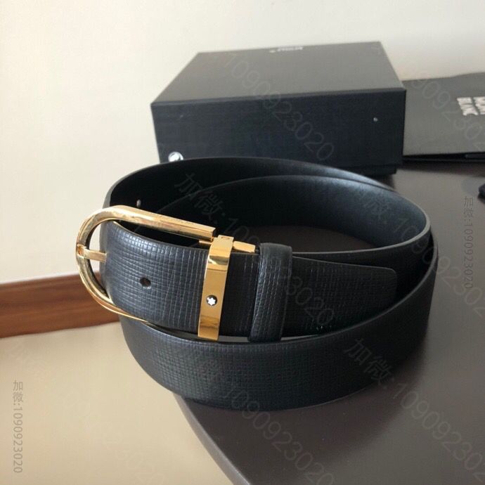 Montblanc万宝龙(德国)男士腰带宽度:3.5cm