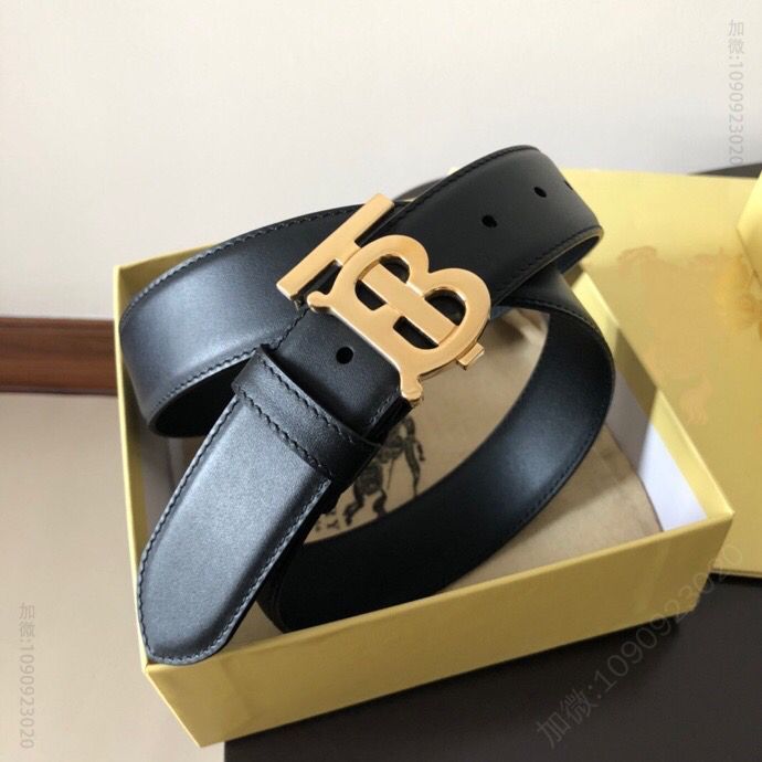 BURERRY博柏利意大利制造新款TB标识腰带3.5cm