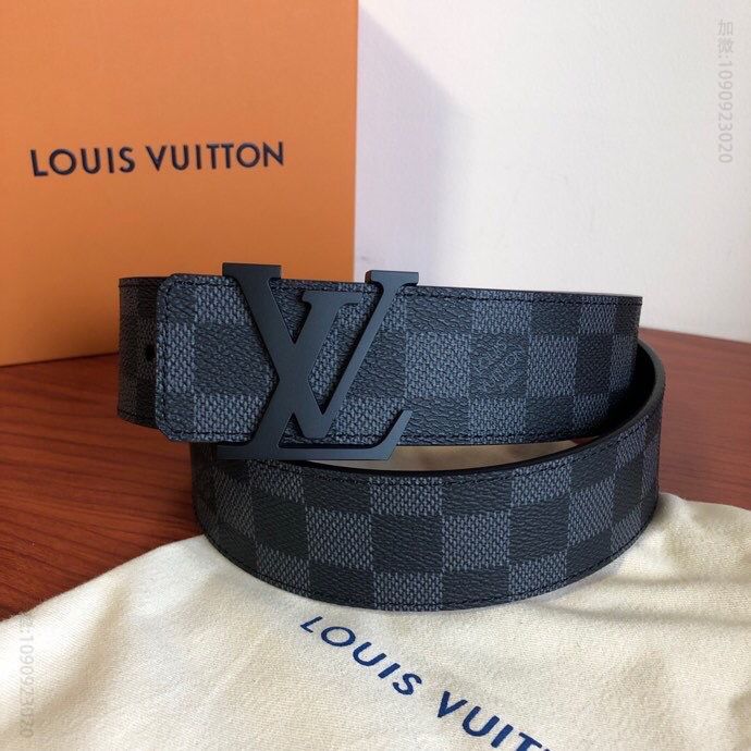 LOUIS VUITTON经典啡棋盘格/黑棋盘格/老花40毫米腰带