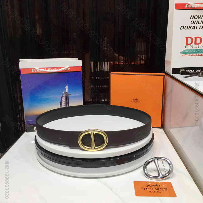【HERMES】意大利制造 扣头可以随意搭配 3.8Cm(宽)