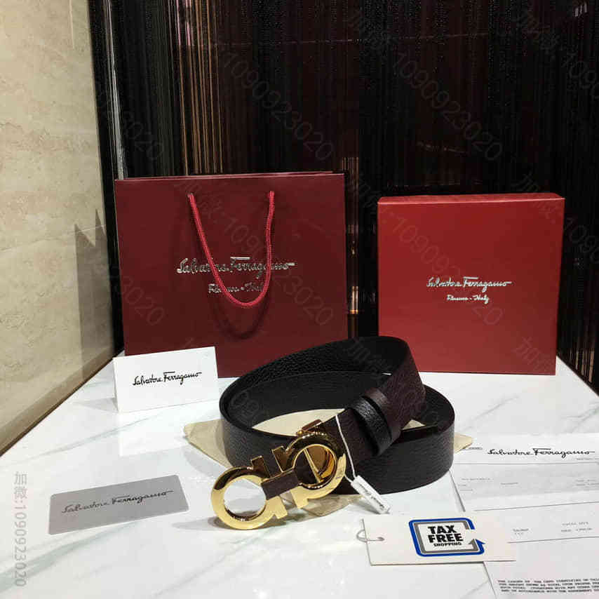 【Ferragamo菲拉格慕】「男女通用款宽3.5CM」
