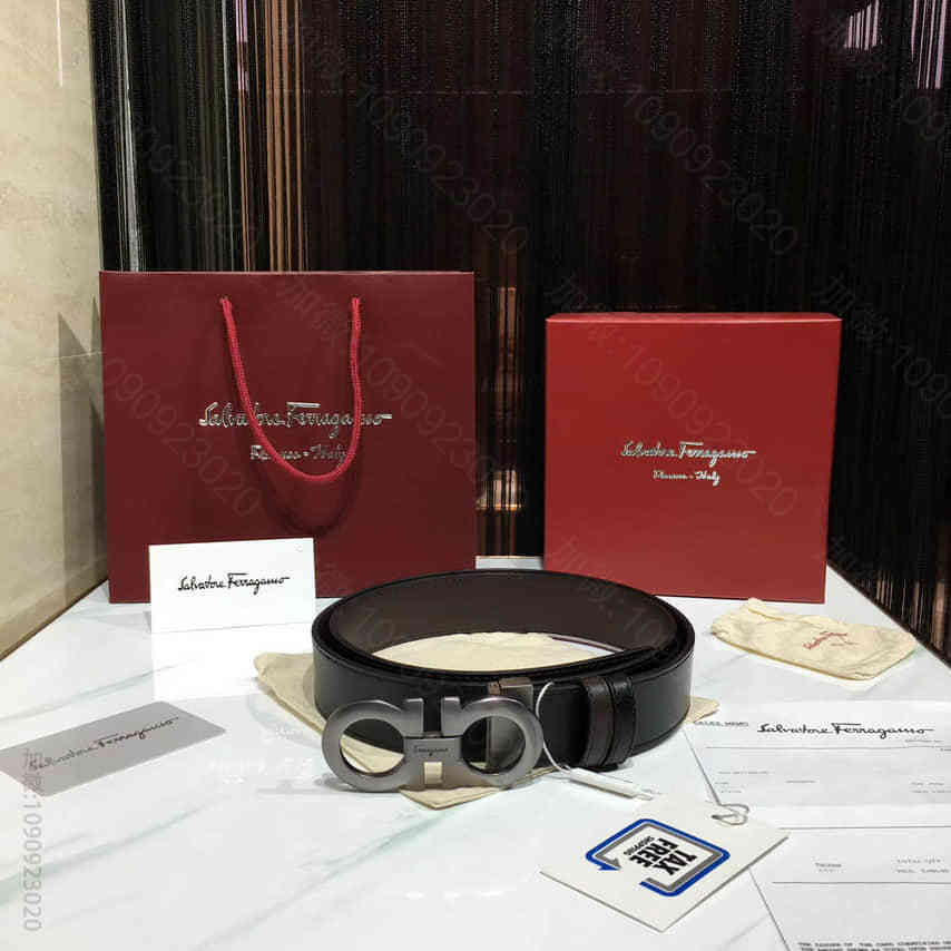 【Ferragamo菲拉格慕】「男女通用款宽3.5CM」