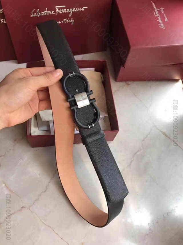 菲拉格慕(Ferragamo) 精致双圈五金腰带 F22475 