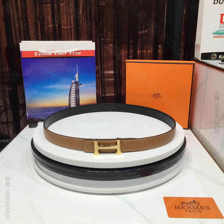 【HERMES】爱马仕意大利制造女士腰带