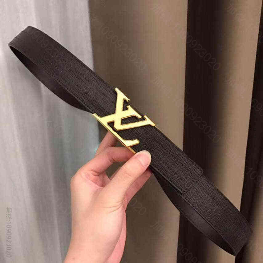 Lv路易威登 精钢自动五金 自动平滑腰带