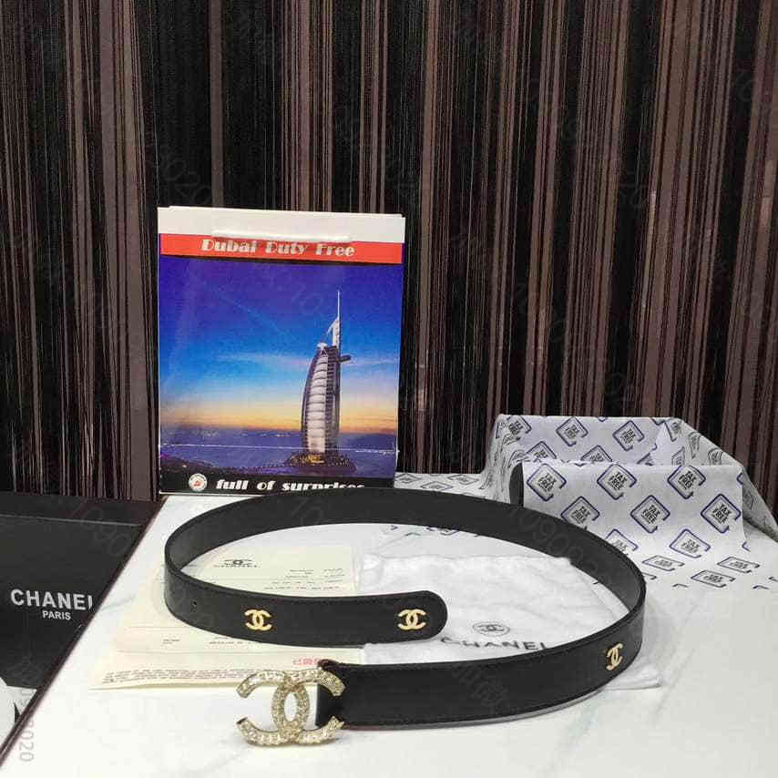 〖CHANEL〗香奈儿 2023最新款 进口牛皮 女士皮带