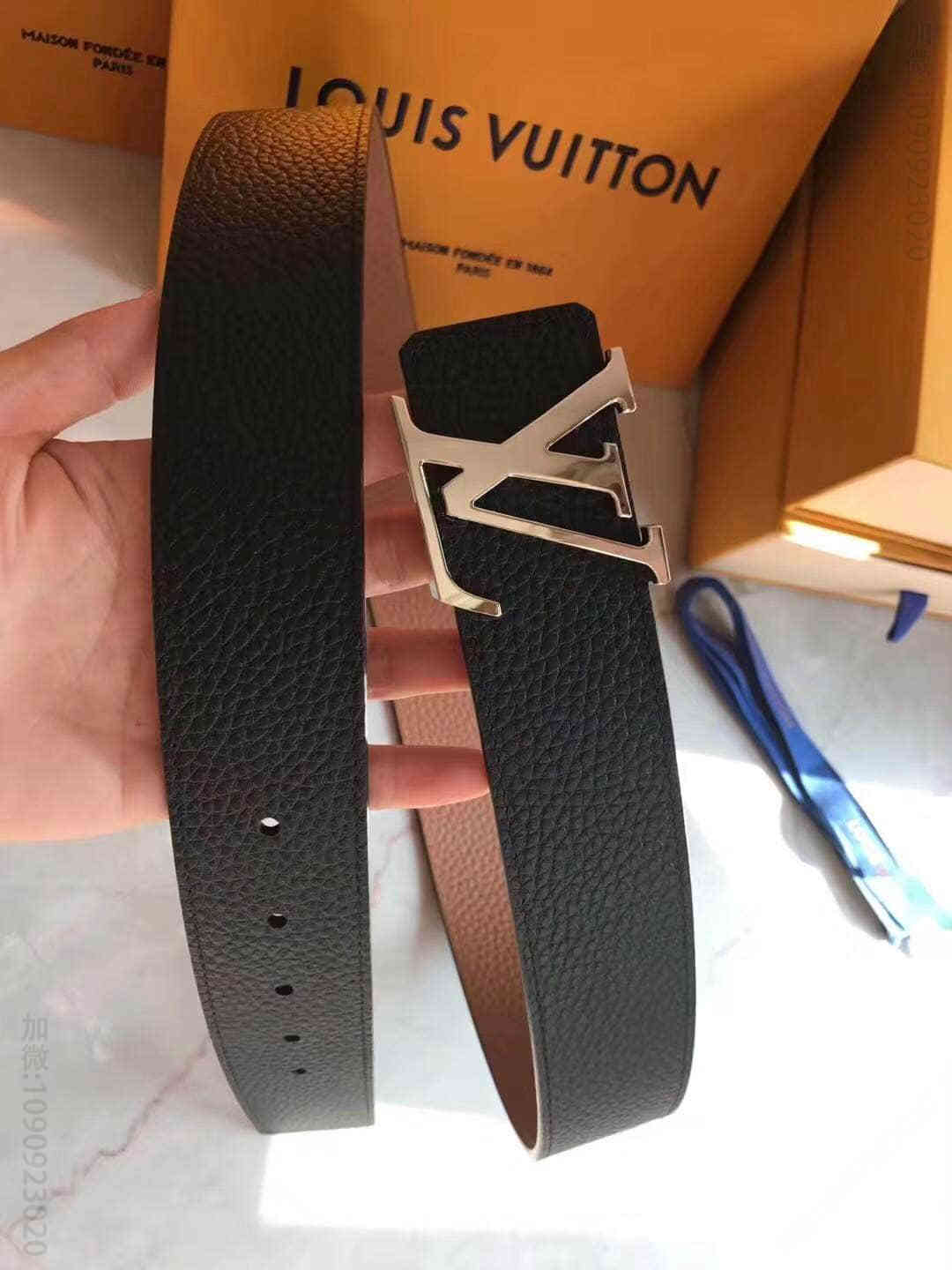 Louis vuitton路易威登 精品挂扣扣头 2023最新款男士皮带 M9151