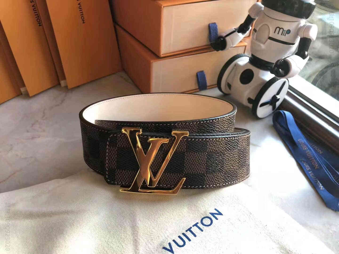 Louis Vuitton路易威登 精钢原版扣 2023最新款男士腰带