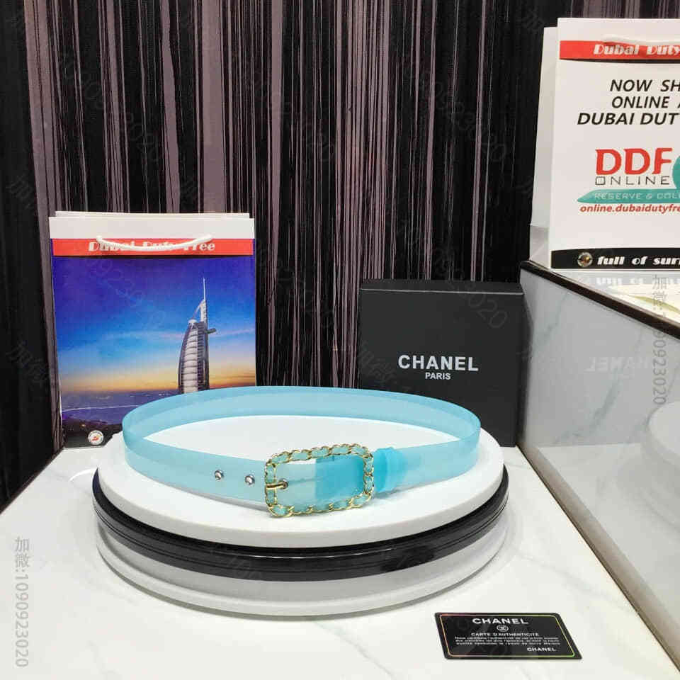 CHANEL香奈儿 2023开春新款顶级透明腰带