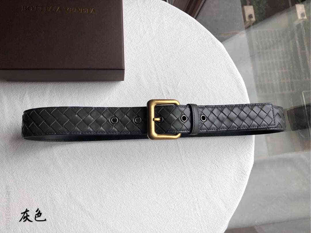 BOTTEGAVENETA葆碟家2023春夏新款男士腰带宽度38mm