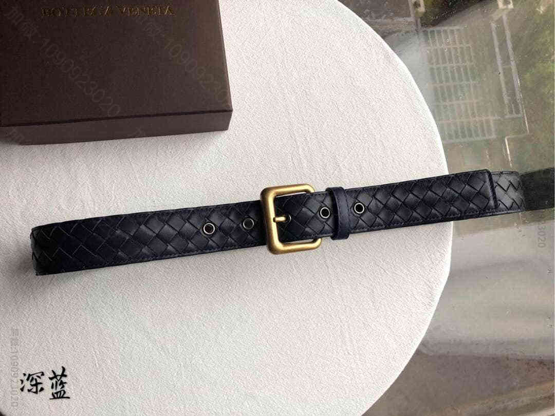 BOTTEGAVENETA葆碟家2023春夏新款男士腰带宽度38mm