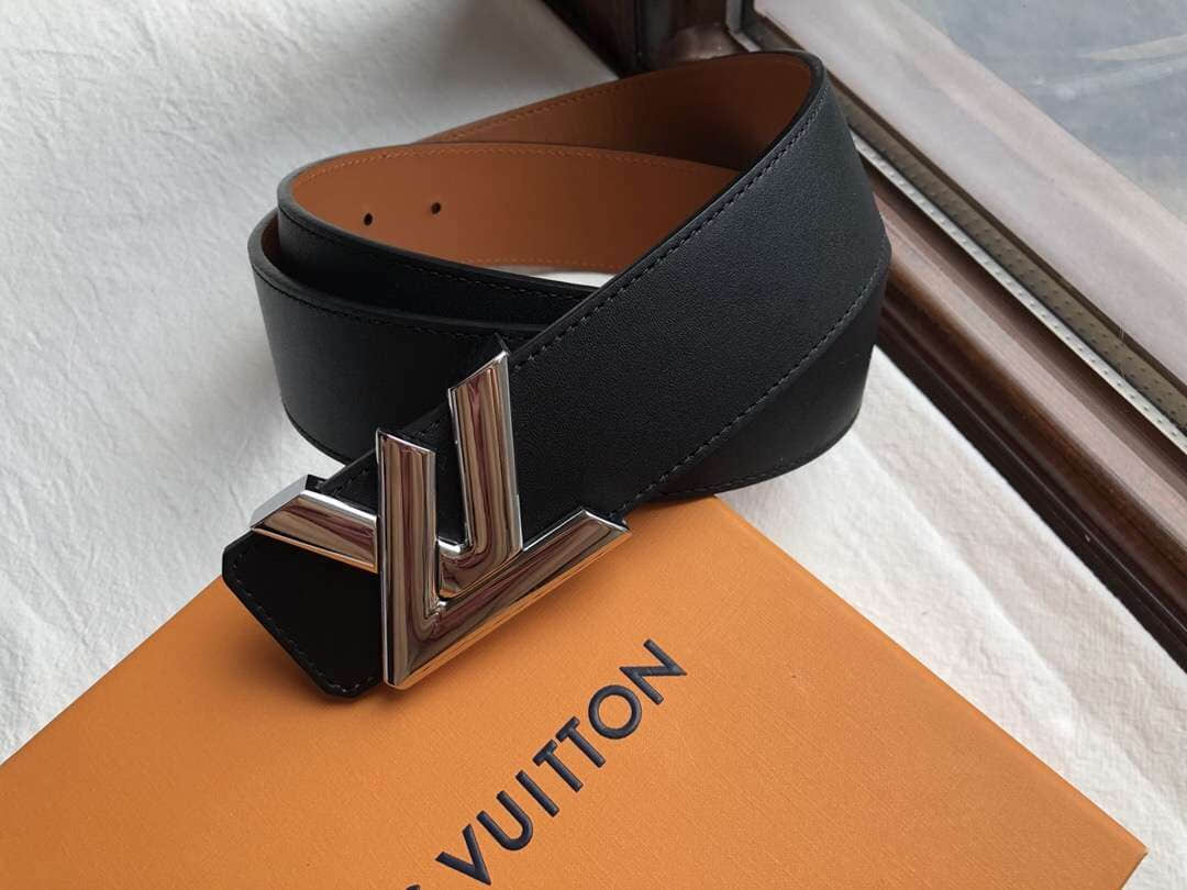 Louis Vuitton路易威登 2023春夏新款精钢原版男士4.0MM腰...
