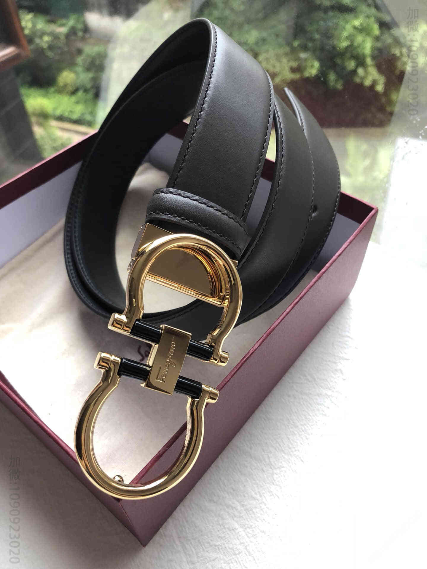 SalvatoreFerragamo菲拉格慕男士3.5CM腰带