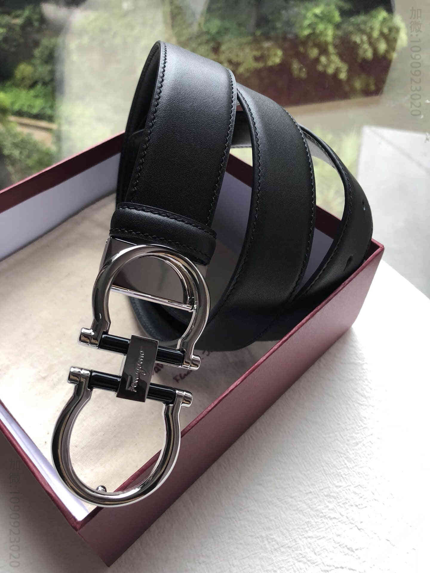SalvatoreFerragamo菲拉格慕男士3.5CM腰带