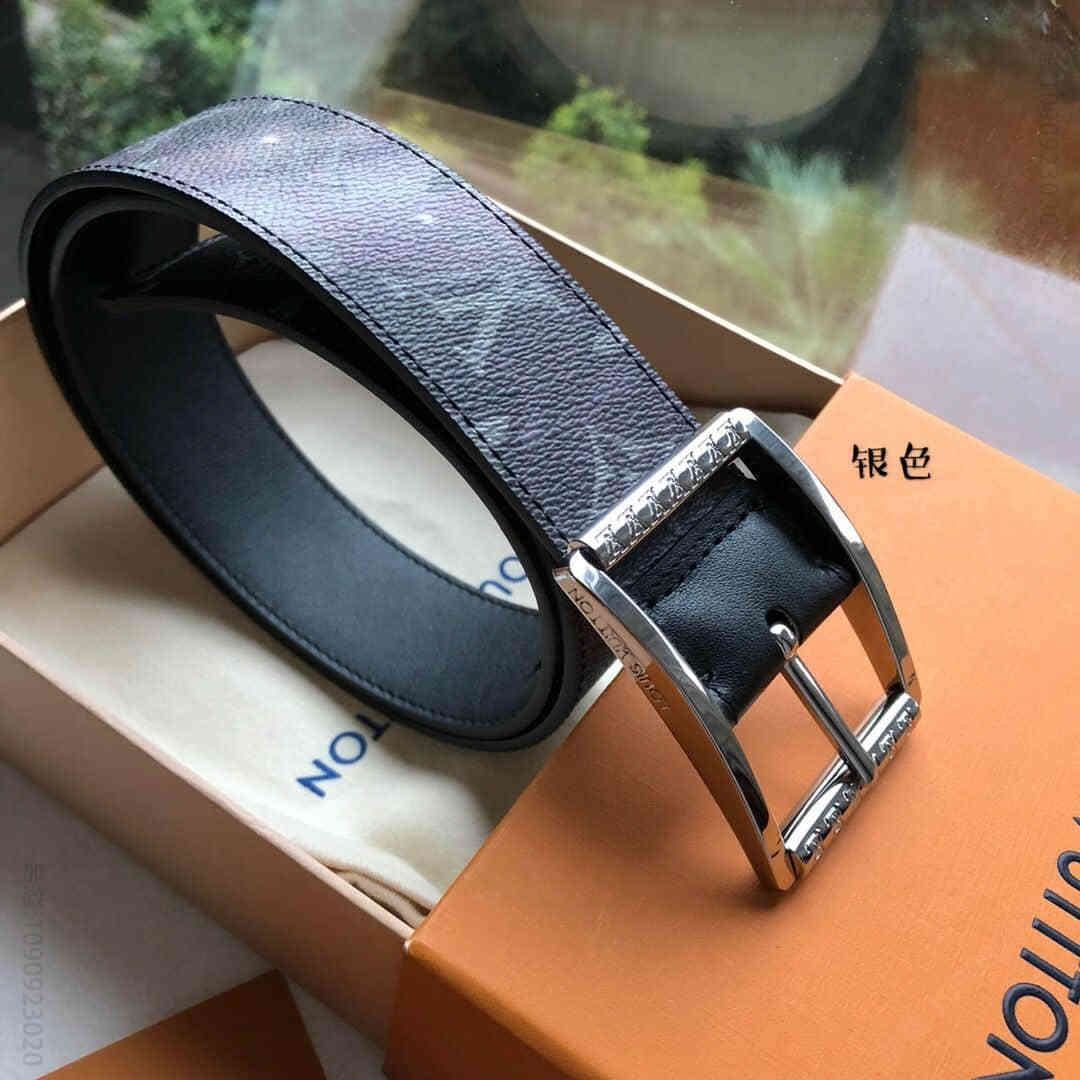 Louis Vuitton 19早春GALAXY 星空双面腰带，40毫米