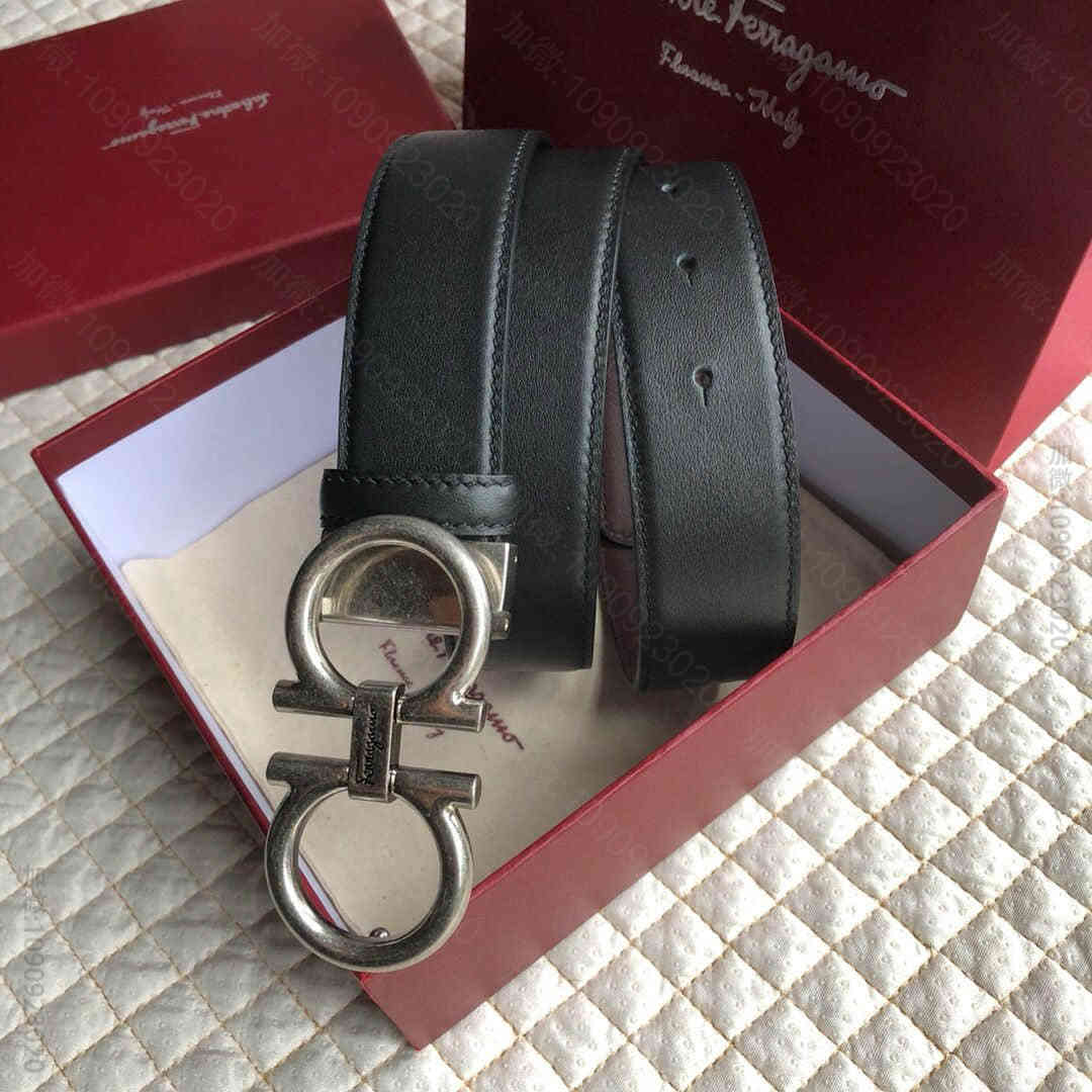 SalvatoreFerragamo菲拉格慕男士3.5CM精品复古金属夹扣，...