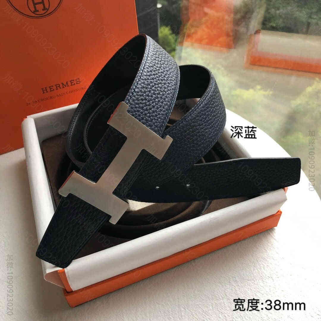 Hermes爱马仕Constance 系列经典四角38毫米腰带