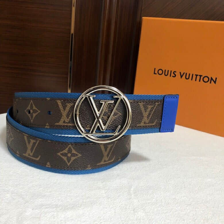 高仿LV男士腰带 Louis Vuitton新款 LV CIRCLE 腰带 40毫米 奢品LV腰带 M50041 