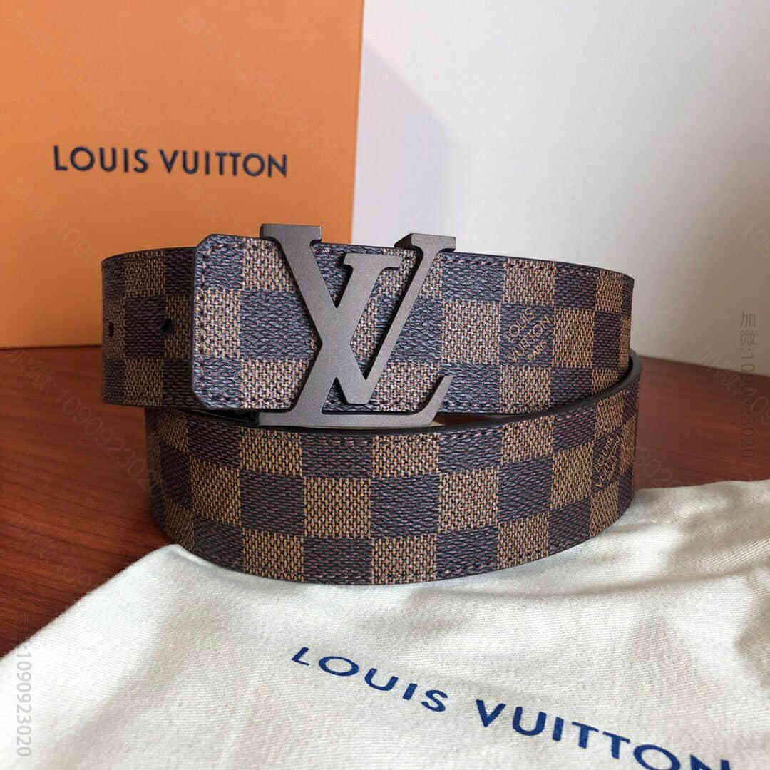 LOUIS VUITTON路易威登 经典啡棋盘格/黑棋盘格/老花40毫米腰带