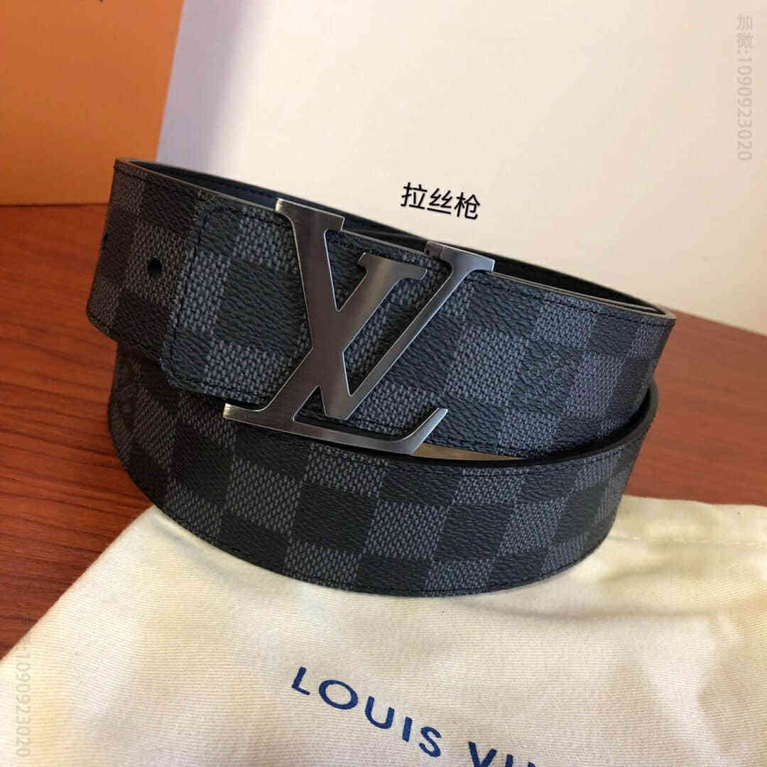 LOUIS VUITTON路易威登 经典啡棋盘格/黑棋盘格/老花40毫米腰带