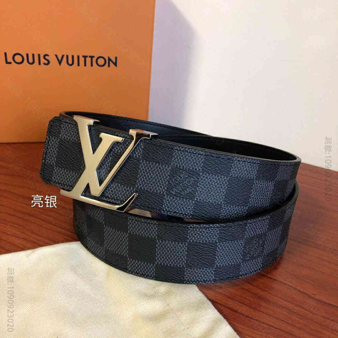LOUIS VUITTON路易威登 经典啡棋盘格/黑棋盘格/老花40毫米腰带