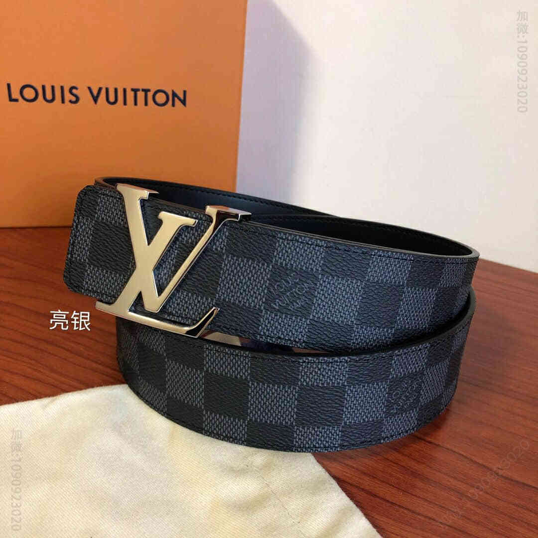 LOUIS VUITTON路易威登 经典啡棋盘格/黑棋盘格/老花40毫米腰带